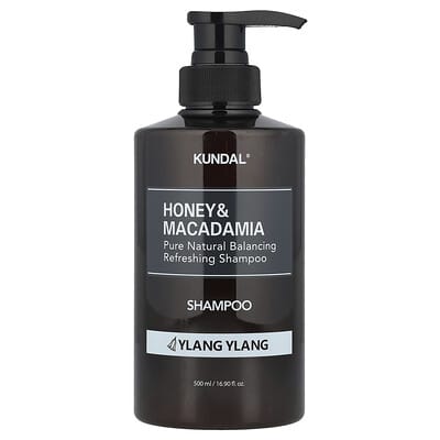 Honey & Macadamia, Shampoo, Ylang Ylang, 16.9 fl oz (500 ml)