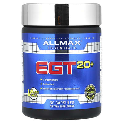 ALLMAX EGT 20+, 30 капсул