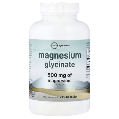 Магний глицинат Magnesium Glycinate, 240 капсул (166 mg на капсулу)