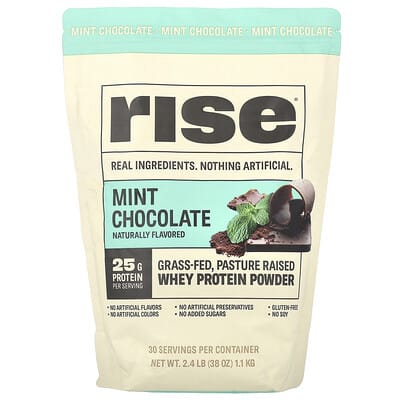 Whey Protein Powder, Mint Chocolate, 2.4 lb (1.1 kg)