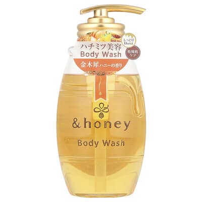 &honey Гель для умывания Deep Moist Gel Body Wash, Osmanthus Honey, 16.9 fl oz (500 ml)