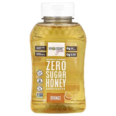 Wholesome Yum заменитель меда без сахара, Orange, 11 oz (312 g)