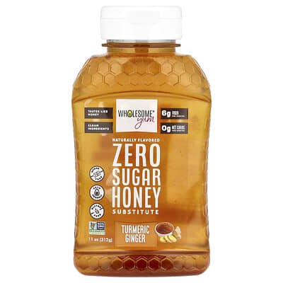 Заменитель меда без сахара, Turmeric Ginger, 312 g