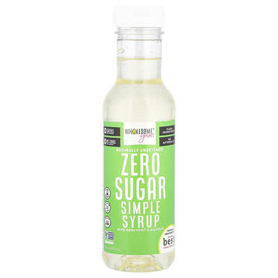 Сироп без сахара Wholesome Yum с монашеским фруктом и аллулозой, 12 fl oz (354 ml)