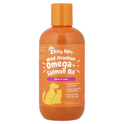 Wild Alaskan Omega + Salmon Oil, For Dogs & Cats, 8.5 fl oz (251 ml)