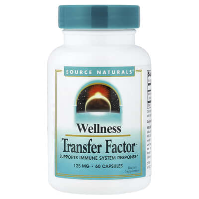 Wellness, Transfer Factor™, 125 mg, 60 капсул
