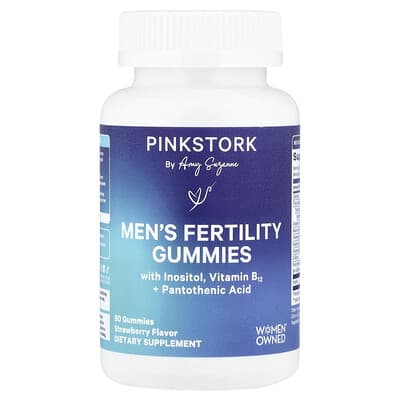 Мужской Fertility Gummies Strawberry 90 Gummies