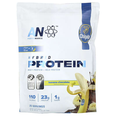 Performance, Hybrid Protein, Chiquita®, Banana Chocolate, 1.65 lb (750 g) протеин