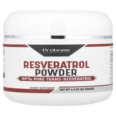 Порошок Resveratrol, 1.4 oz (40 g)