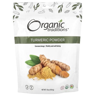 Порошок Superfoods Turmeric, 16 oz (454 g)