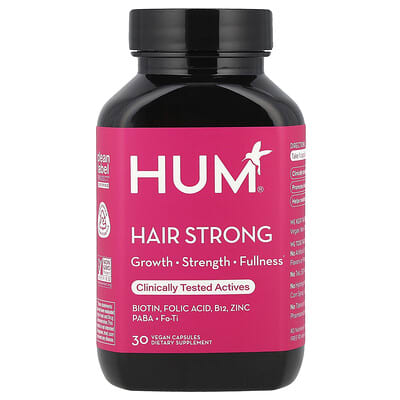 Hair Strong, 30 веганских капсул