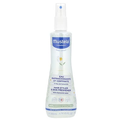 Mustela средство для ухода за волосами и кожей с водой из ромашки, 6.76 fl oz