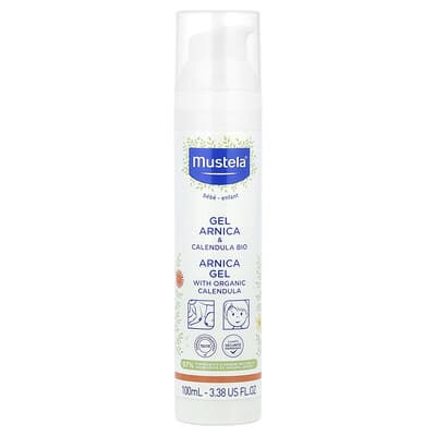 Mustela детский гель с арникой и органической календулой, 3.38 fl oz (100 ml)