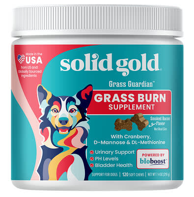 Grass Guardian™, Grass Burn Supplement, For Dogs, Smoked Bacon, 120 Soft Chews, 7.6 oz (216 g)
