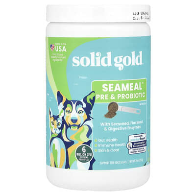 SeaMeal™ Pre & Probiotic для собак и кошек, 8 oz (226 g)