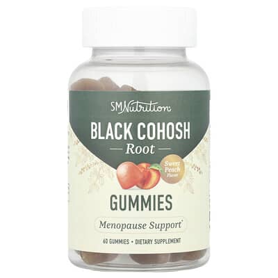 SMNutrition Black Cohosh Root Gummies Peach 60 шт