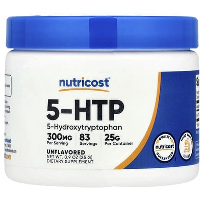 5-HTP, без вкуса, 0.9 oz (25 g)