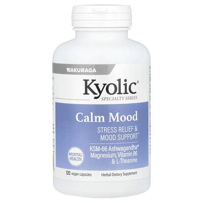 Kyolic Specialty Series Calm Mood, 120 веганских капсул
