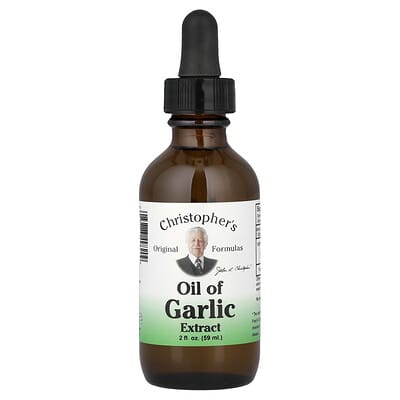 Экстракт чеснотного масла, 2 fl oz (59 ml)