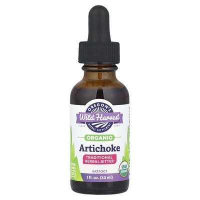 Органический экстракт артишока, 1 fl oz (30 ml)