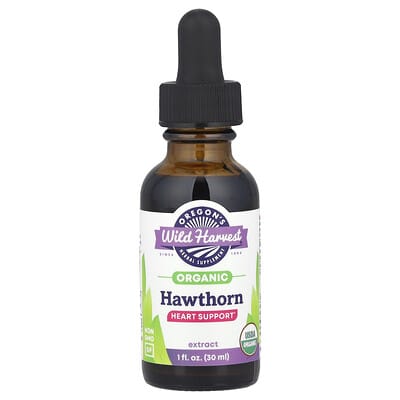 Органический экстракт боярышника, 1 fl oz (30 ml)