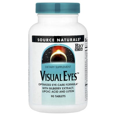 Витамины Source Naturals Visual Eyes®, 90 таблеток