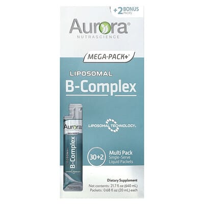 Липосомальный B-комплекс, 32 пакетика по 0.68 fl oz (20 ml)