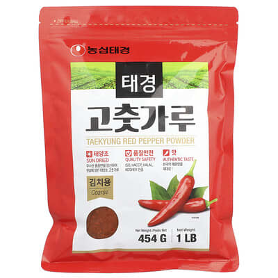 Порошок красного перца Taekyung, грубого помола, 454 g
