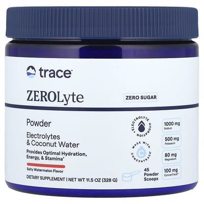 Trace ZEROLyte порошок, Salty Watermelon, 11.5 oz (328 g)