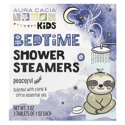 Детские шипучие бомбочки для ванны Peaceful, 3 Tablets