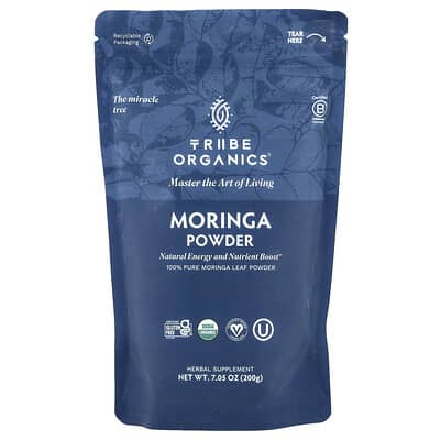 Tribe Organics порошок моринга, 7.05 oz (200 g)