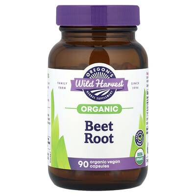 Органическая свекла Oregon's Wild Harvest 90 Organic Vegan Capsules (420 per Capsule)