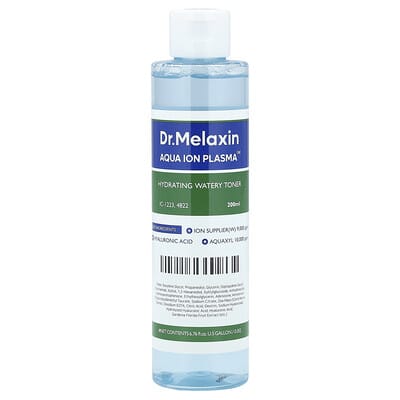 Aqua Ion Plasma, Hydrating Watery Toner, 6.76 fl oz (200 ml)