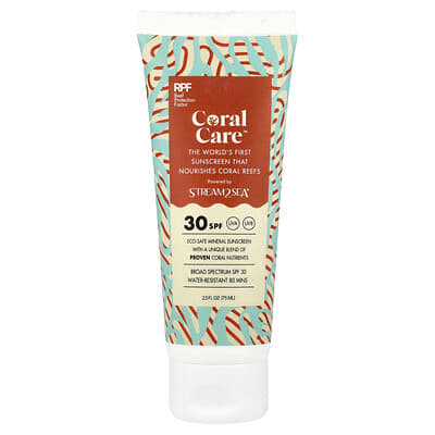 Coral Care™ Sunscreen, SPF 30, 2.5 fl oz (75 ml)
