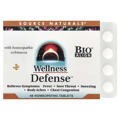 Wellness Defense™, 48 гомеопатических таблеток