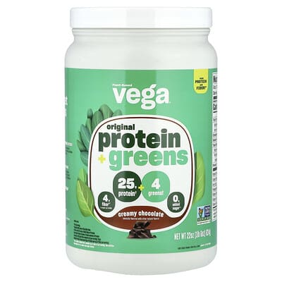Premium Protein + Supergreens™ Drink Mix, Creamy Chocolate, 1 lb 6 oz (624 g)