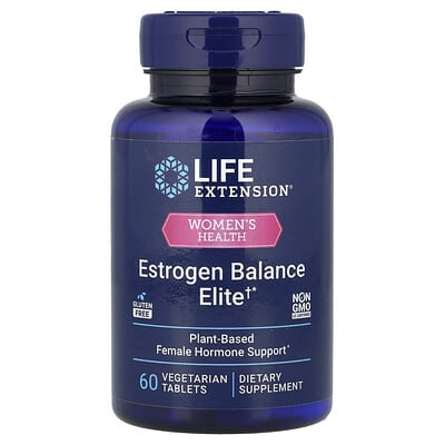 Women's Health, Estrogen Balance Elite, 60 Vegetarian Tablets