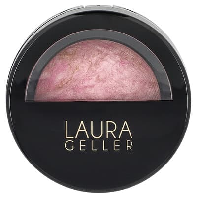 Baked Blush-N-Brighten, Marbleized Blush, 0018032B Pink Buttercream, 0.16 oz (4.5 g)