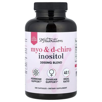 Myo & D-Chiro Inositol, 240 Capsules
