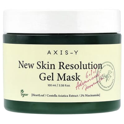 Гель-маска для лица Axis-Y New Skin Resolution Gel Beauty Mask, 3.38 fl oz (100 ml)