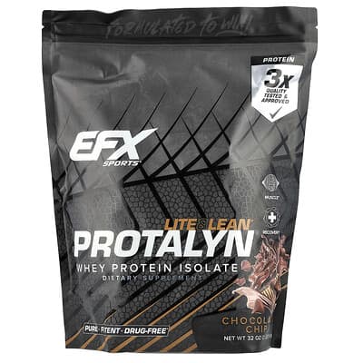 Изолят сывороточного протеина Protalyn® Whey Protein Isolate, Chocolate Chip, 2 lb (907 g)
