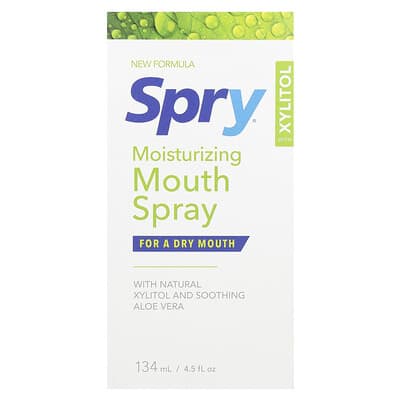 Spry, увлажняющий спрей для рта, 2 шт., 4.5 fl oz (134 ml)