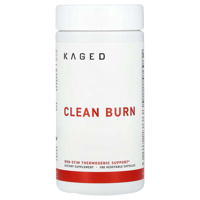 Clean Burn, 180 Vegetable Capsules