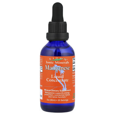Марганец, жидкий концентрат, 2 oz (60 ml)