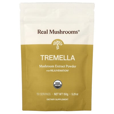 Real Mushrooms Порошок экстракта гриба Tremella, 5.29 oz