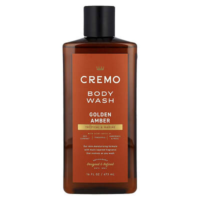 Гель для душа Golden Amber, 16 fl oz (473 ml)