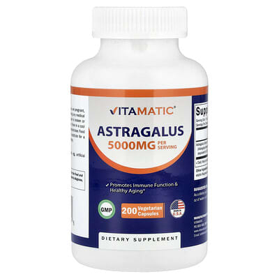 Astragalus, 5,000 mg, 200 вегетарианских капсул