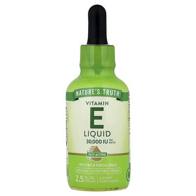 Vitamin E Liquid, 2.5 fl oz (74 ml)