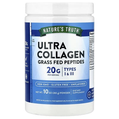 Nature's Truth Коллаген в порошке Unflavored, 10 oz (283 g)
