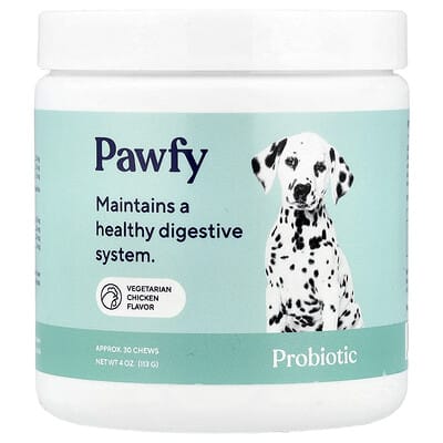 Probiotic, For Dogs, 6 Months+, Vegetarian Chicken, 30 Chews, 4 oz (113 g)